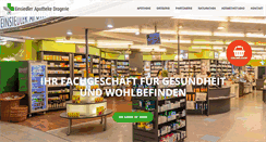 Desktop Screenshot of einsiedlerdrogerie.ch